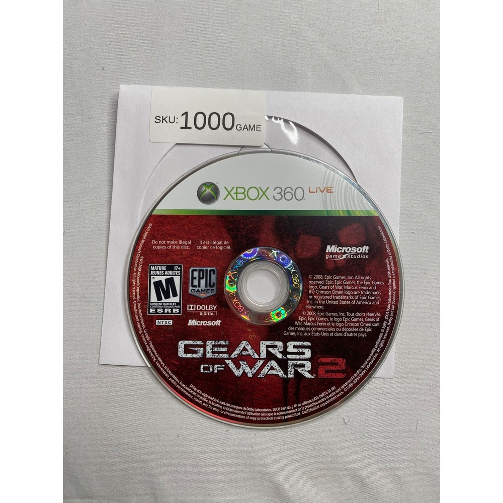 Gears of War 2 Xbox 360